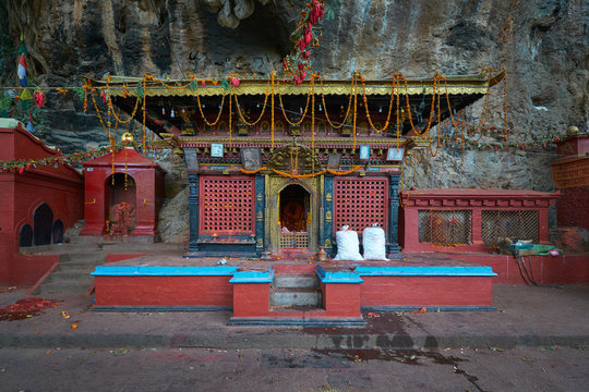 Sheshnarayan Temple in Pharping, Nepal