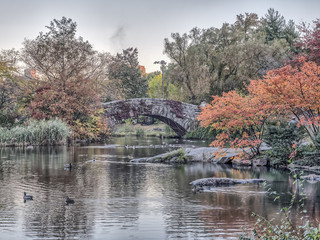 Gapstow bridge Central Park, New York City
