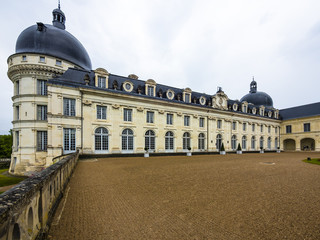 Fototapeta na wymiar Schloss von Valencay, Region Centre-Val de Loire, Département Indre, Valencay, Frankreich