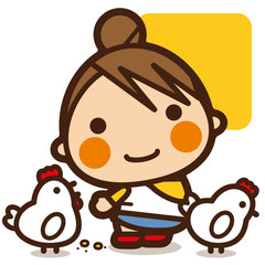 がっこうKids 飼育係女子