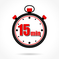 fifteen minutes stopwatch