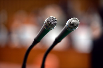 Two microphones