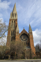 Fototapeta na wymiar St. Augustines Church in Kilburn London