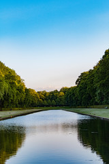 Fototapeta premium Schloss Benrath Teich