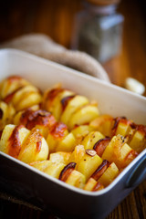 potatoes stuffed with bacon
