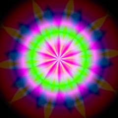 Colorful abstract background. Raster version.