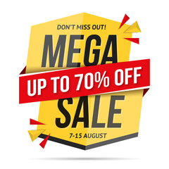 Mega Sale Banner