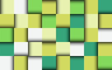 Colorful  original geometric pattern with squares.