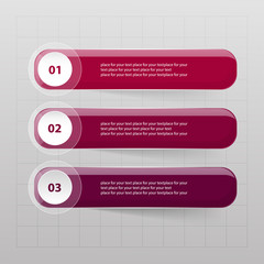 Obraz premium Vector lines arrows infographic.
