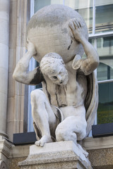 Sculpture in London.