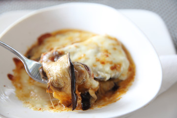 eggplant lasagna italian food