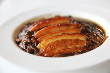 Boiled belly pork Chinese food style