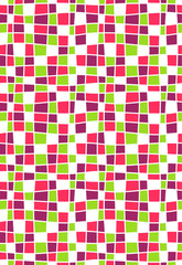Seamless Bright Abstract Mosaic Pattern