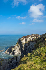The rugged North Devon coast