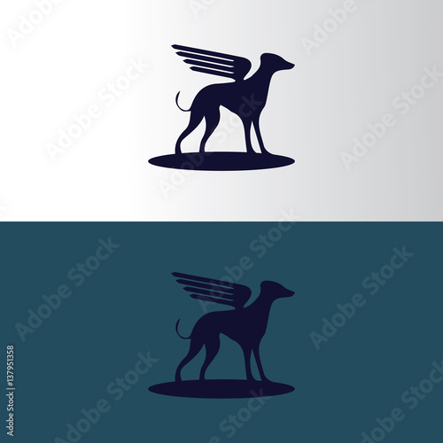 "flying dog logo" Stockfotos und lizenzfreie Vektoren auf Fotolia.com