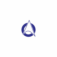 Arrow in circle logo design