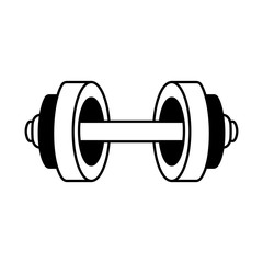 weight lifting equipment icon vector illustration design