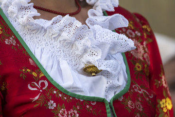 CAGLIARI, ITALIA -  MAGGIO 1, 2015: 359^ Processione Religiosa di Sant'Efisio - Sardegna -...