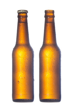 Open And Closed Beer Bottle