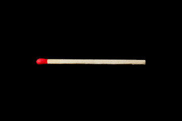 Match on black background.