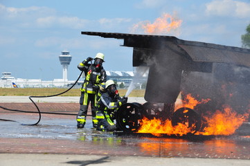 Flugzeugbrand