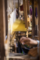 woman Weaving