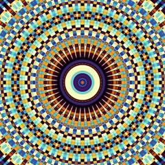 Abstract round pattern