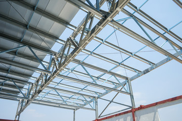 Steel frame structure