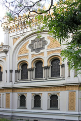 Fototapeta na wymiar Spanish Synagogue in Prague, Czech Republic, Europe