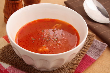 トマトスープ　スープ　野菜スープ