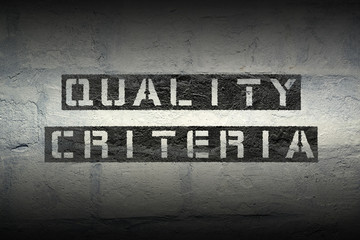 quality criteria gr