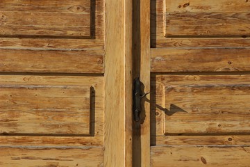 wooden door