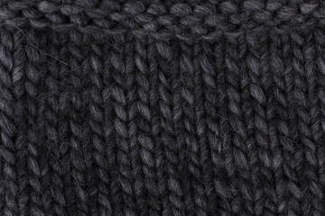 textured chunky knit fabric up close