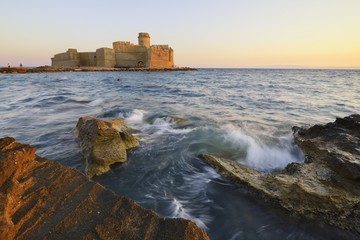 The aragonese castle of Le Castella, Isola di Capo Rizzuto, Calabria, Italy