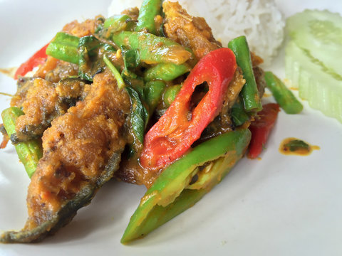 Spicy catfish is delicious but spicy
