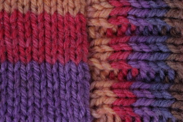 Fototapeta na wymiar knitted sweater up close macro shot