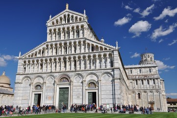 Fototapeta premium Pisa, home of the famous Leaning Tower