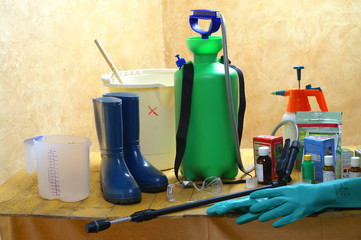 Preparation of the dilution - plant protection © 7monarda