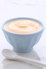 plain french style yogurt