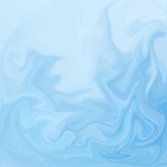 Obraz premium Blue Digital Acrylic Color Swirl Or Similar Marble Twist Texture Background