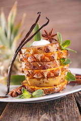 pineapple with spice