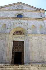 Fototapeta na wymiar Church of St. Augustine, Chiesa di Sant’Agostino in Montepulciano, Tuscany, Italy, Europe