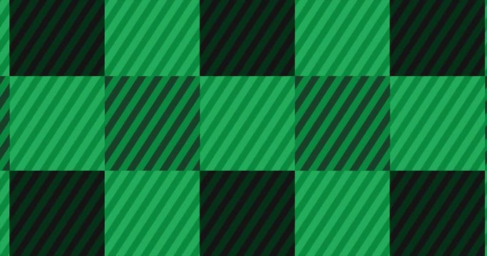 Looping Light Green Flannel Background