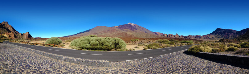 in den Cañandas am Pico del Teide auf Teneriffa