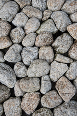 Pebbles on the floor, Abstact stone background