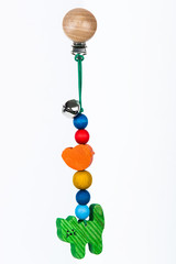 Colored wooden toy for baby