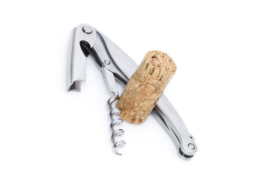 Kellnermesser mit Weinkorken