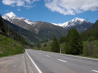 Naklejka premium alpenstraße