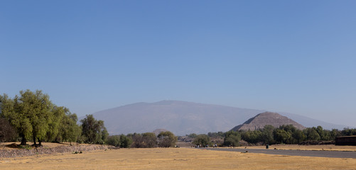 Teotihuacan Pyramids snd Svenue of the Dead, Mexico