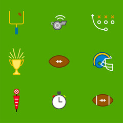 football icons color
